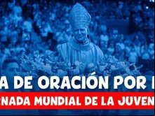 Cartaz da Jornada de Oração pela JMJ 2019