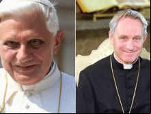 Bento XVI e Dom Georg Gänswein