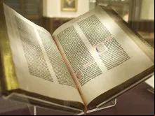 Bíblia de Gutenberg.