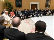 Audiência do papa Francisco com a Pontifícia Academia das Ciências
