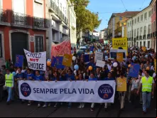 Caminhada pela Vida em Portugal