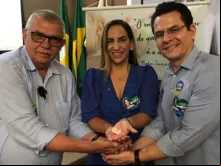 Delegado Cavalcante (PL), Kamila Cardoso (Avante) e  Edmar Fernandes (PL) são três dos 15 candidatos que am o compromisso em Fortaleza