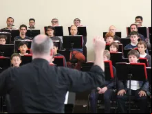 Membros da Capela Musical Pontifícia