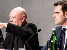 Cardeal Ravasi e Alessandro Gisotti.