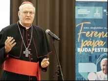 Cardeal Peter Erdo. Crédito: Congresso Eucarístico Internacional de Budapeste 2021