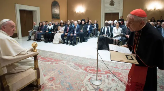 CardenalTauranPapaFrancisco_VaticanMedia_06072018.jpg ?? 
