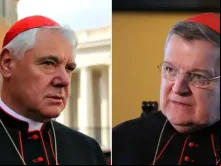 Cardeal Müller e cardeal Burke