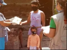 Campanha de solidariedade em tempos de coronavírus Crédito: Facebook - Cáritas Venezuela