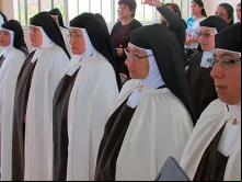 Carmelitas do mosteiro de Piura.