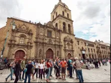Catedral basílica de Nossa Senhora de La Paz.