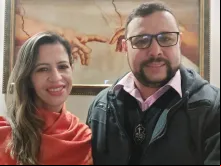 Regina de Sousa e Wanderso Saavedra.