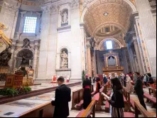 Celebração da Solenidade de Pentecostes no Vaticano.