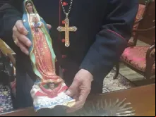 Imagem de Nossa Senhora de Guadalupe que resistiu ao terremoto