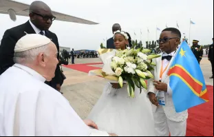 Chegada do papa Francisco à República Democrática do Congo