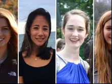 Courtney Siverling, Charlotte Kaufman, Michelle Krug e Kelsey Kosten