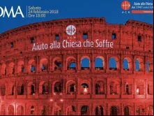 Coliseu será iluminado de vermelho.