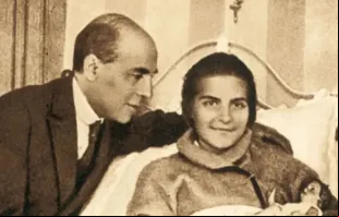 Beata Conchita Barrecheguren com seu pai