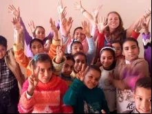 Crianças órfãs atendidas por Coptic Orphans 