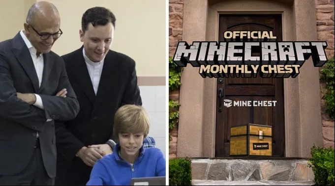 DanielPajueloCeoMicrosoft_DaniPajuelo_Minecraft_FacebookMinecraft_010816.jpg ?? 