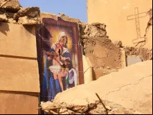 Imagem referencial:Destruição da Igreja de Batnaya, no Iraque, pelo ISIS.