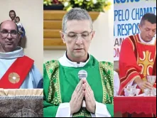 Diáconos Antônio Oliveira dos Santos, Marcos Carvalho e Gilmar Pereira dos Santos
