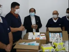 Doação de respiradores e medicamentos do papa Francisco para diocese de Carolina (MA) 