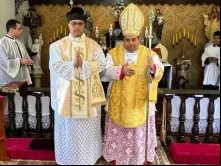 Padre Leonardo Holtz Peixoto e o bispo sedevacantista dom Rodrigo da Silva