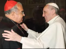 Imagem referencial: Dom Orani com o Papa Francisco 