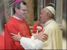 Dom Rodolfo Weber e Papa Francisco.