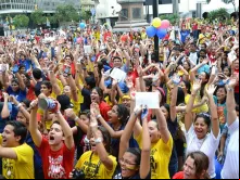 Evento “Vive la Vida”, no Equador