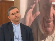 Dom Américo Aguiar na entrevista para RTP