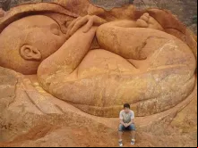 Escultura na montanha - Dubian Monsalve 