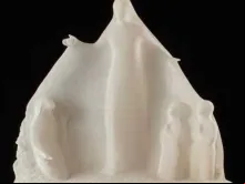 Escultura oferecida ao Papa Francisco