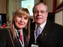 Víctor e Stella Domínguez.