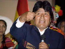 Evo Morales.