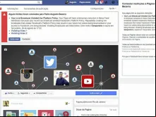 Captura de tela do Facebook