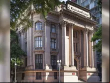 Fachada do Santander Cultural em Porto Alegre 
