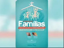 Cartaz do Congresso das Famílias 2015, da Comunidade Shalom