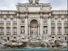 A ‘Fontana di Trevi’.