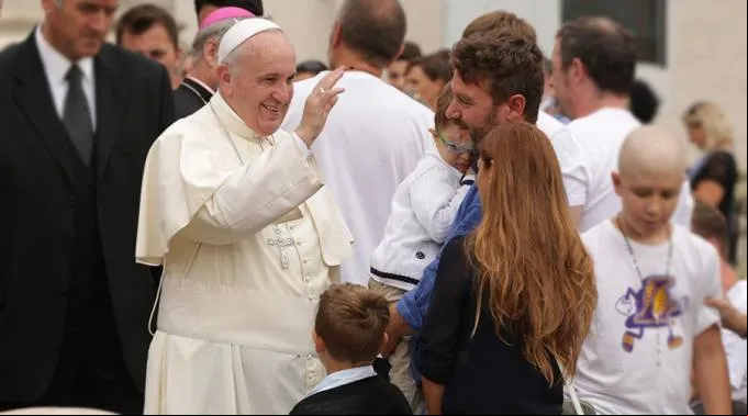 FranciscoAudienciaGeneralFamilia_DanielIbanezACIPrensa_211015.jpg ?? 