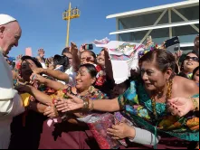 Papa Francisco em Chiapas (México). Foto L'Osservatore Romano