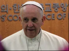 Papa Francisco no encontro com Bispos da Coréia do Sul.