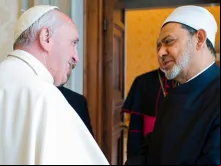 O Grande Imã de Al-Azhar e o Papa Francisco 