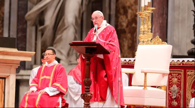 FranciscoPentecostes_DanielIbanezACIPrensa_150516.jpg ?? 