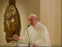 Papa Francisco na Santa Marta