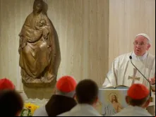 Papa na Missa na Casa Santa Marta.