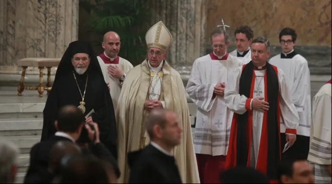 FranciscoSolemnidadSanPablo_DanielIbanezACIPrensa_250116.jpg ?? 