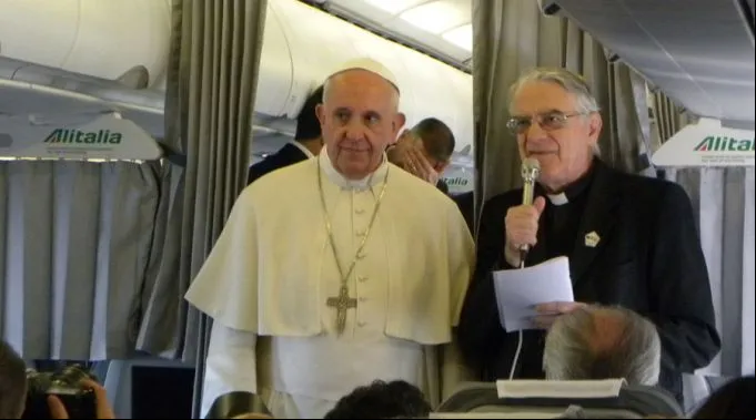 FranciscoVueloPapal_AngelaAmbrogettiACIPrensa_060615.jpg ?? 