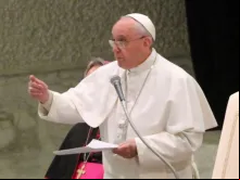 Papa Francisco em audiência com membros da Confederação das Cooperativas Italianas.