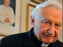 Mons. Georg Ratzinger. Crédito: Ricardo Ciccone (CC BY-SA 4.0)